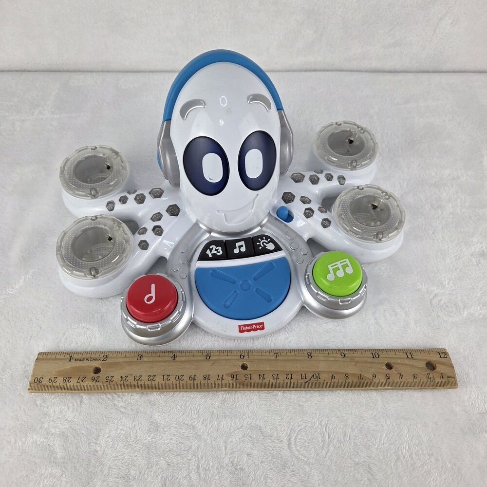 Fisher Price Think & Learn Rocktopus Music Octopus 11 Instruments Tested Works - Picture 12 of 16